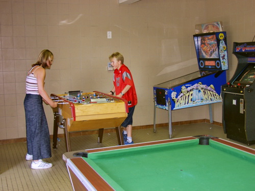 salle de jeux du camping Val-Vert - charente-maritime