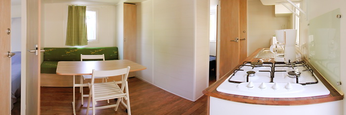 mobile home 25m² au camping Val-Vert - charente-maritime