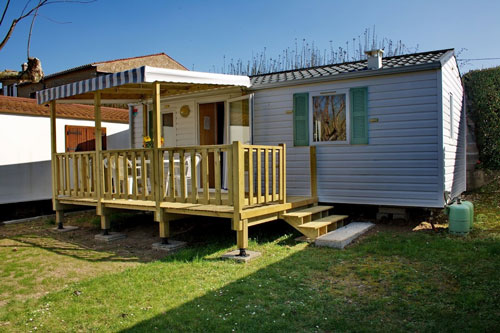 mobile home 27m² au camping Val-Vert - charente-maritime