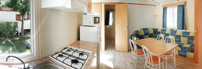 mobile home 27m² au camping Val-Vert - charente-maritime