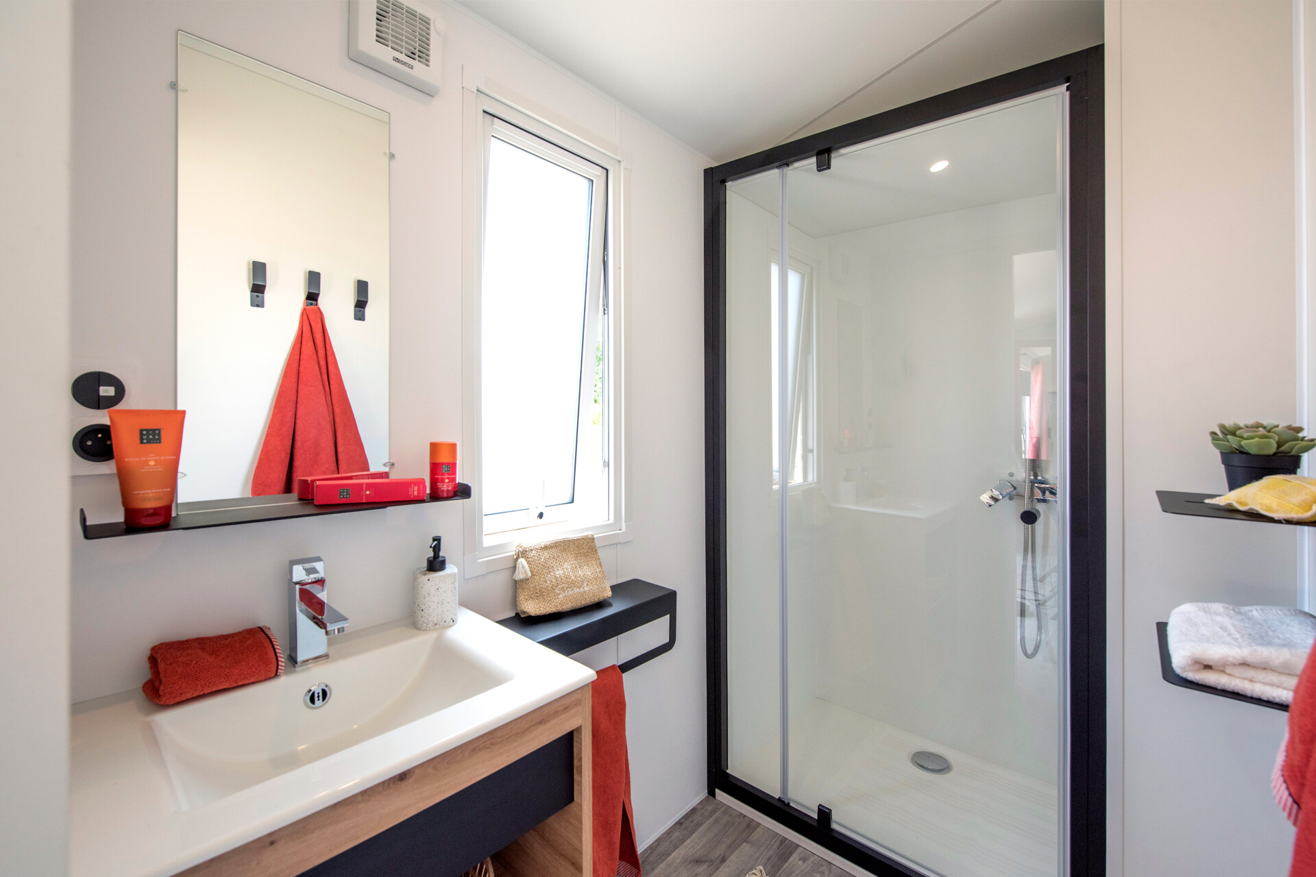 mobilhome Philadelphia 34 m² au camping Val-Vert - charente-maritime