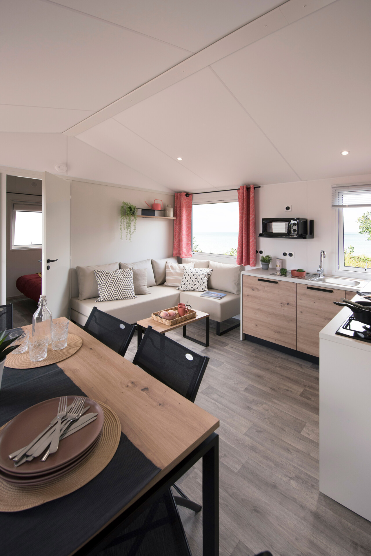 mobilhome Philadelphia 34 m² au camping Val-Vert - charente-maritime